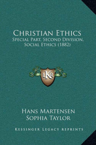 Cover of Christian Ethics