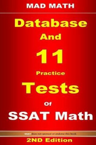 Cover of SSAT Database and 11 Tests
