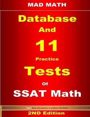 Book cover for SSAT Database and 11 Tests