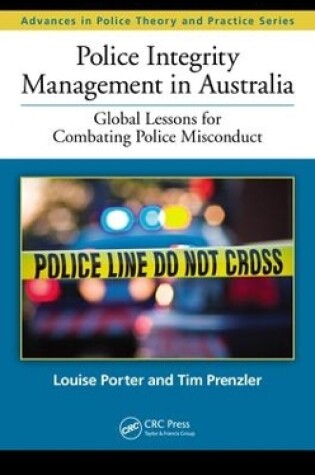 Cover of Police Integrity Management in Australia