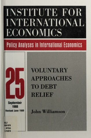 Cover of Voluntary Approaches to Debt Relief