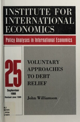 Book cover for Voluntary Approaches to Debt Relief