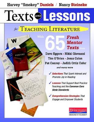 Book cover for Texts and Lessons for Teaching Literature