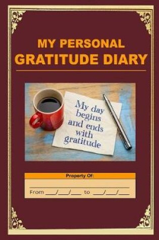 Cover of My Personal Gratitude Diary