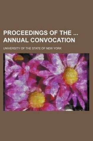 Cover of Proceedings of the Annual Convocation (Volume 56-64)