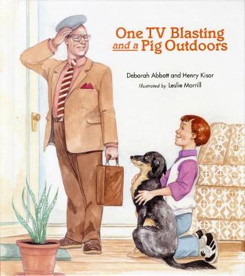 Book cover for One TV Blasting and a Pig Outdoors