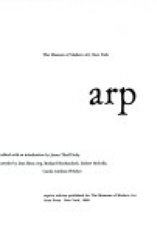 Cover of Arp