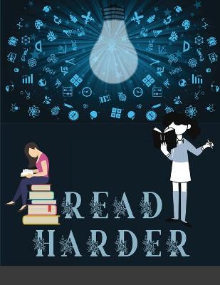 Book cover for Read Harder (A Reading Log)