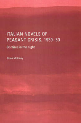 Cover of Italian Novels of Peasant Crisis, 1930-50