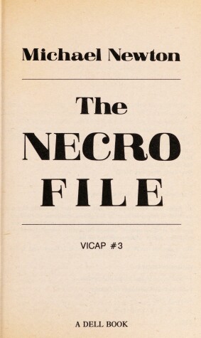 Book cover for The Necro File