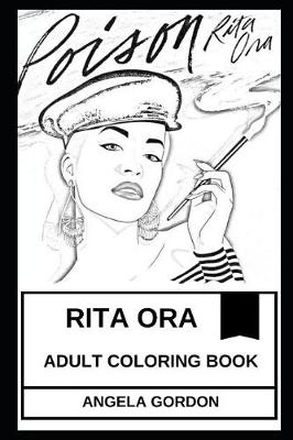 Book cover for Rita Ora Adult Coloring Book