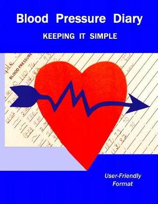 Book cover for Blood Pressure Diary