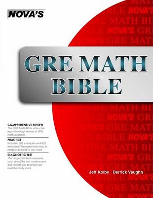 Book cover for GRE Math Bible