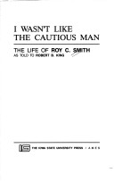 Book cover for I Wasn't Like the Cautious Man-87