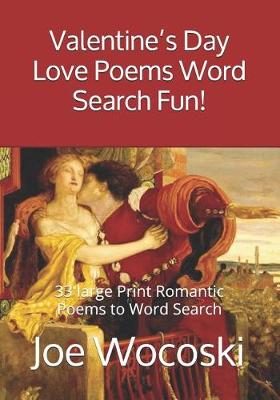 Book cover for Valentine's Day Love Poems Word Search Fun!