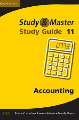 Cover of Study and Master Accounting Grade 11 Study Guide