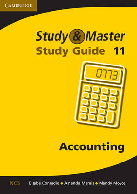 Book cover for Study and Master Accounting Grade 11 Study Guide