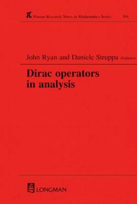 Book cover for Dirac Operators in Analysis