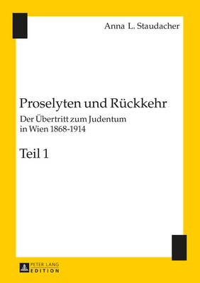 Book cover for Proselyten Und Rueckkehr
