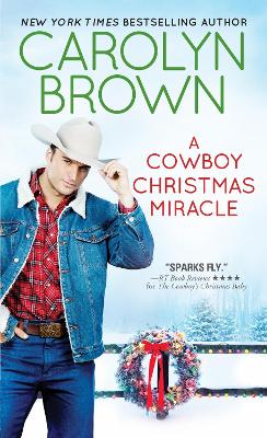 Book cover for A Cowboy Christmas Miracle