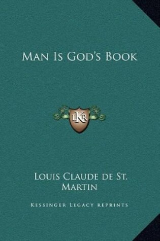 Cover of Man Is God's Book