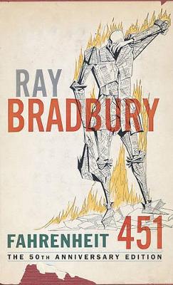 Book cover for Fahrenheit 451