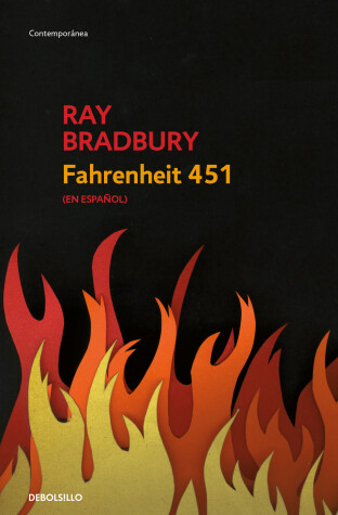 Book cover for Fahrenheit 451