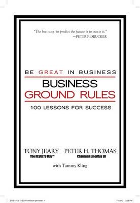 Book cover for Business Ground Rules