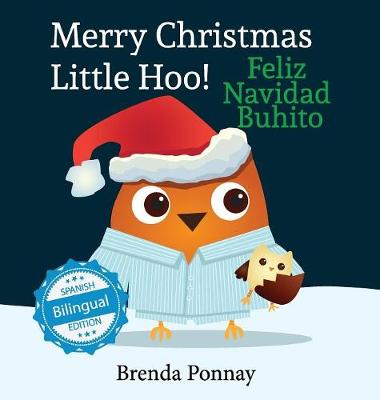 Book cover for Merry Christmas, Little Hoo! / Feliz Navidad Buhito