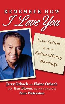 Book cover for Remember How I Love You