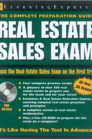 Cover of Real Estate Sales Exam