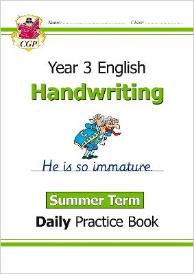 Book cover for KS2 Handwriting Year 3 Daily Practice Book: Summer Term