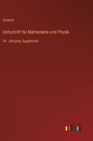 Cover of Zeitschrift f�r Mathematik und Physik