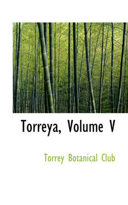 Book cover for Torreya, Volume V