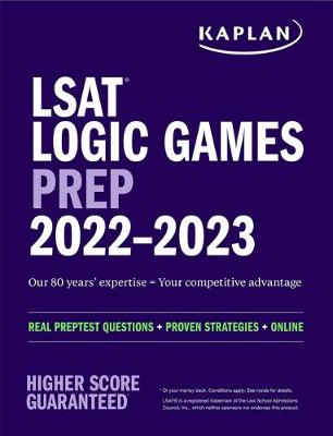 Cover of LSAT Logic Games Prep 2022-2023