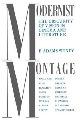 Cover of Modernist Montage