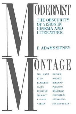 Book cover for Modernist Montage