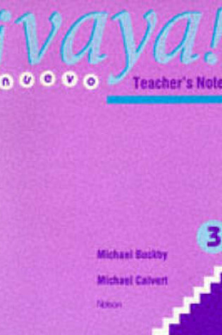 Cover of Vaya! Nuevo 3 - Teacher's Notes
