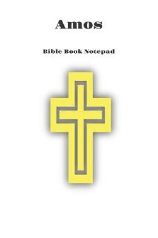 Cover of Bible Book Notepad Amos