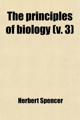 Book cover for The Principles of Biology (Volume 3)