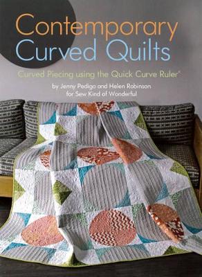 Book cover for Contemporary Curved Quilts
