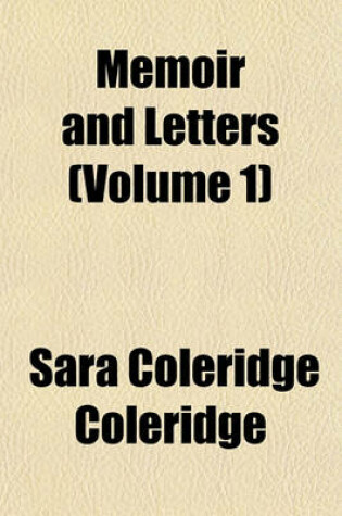 Cover of Memoir and Letters (Volume 1)