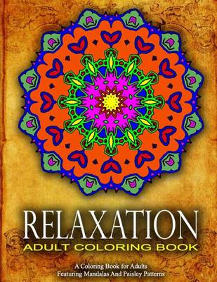 Book cover for RELAXATION ADULT COLORING BOOK -Vol.12