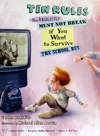 Book cover for Ten Rules You Absolutely Must Not Break If You Want to Survive School