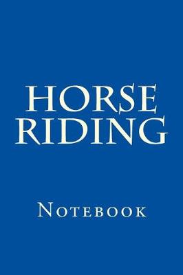 Book cover for Horse Riding