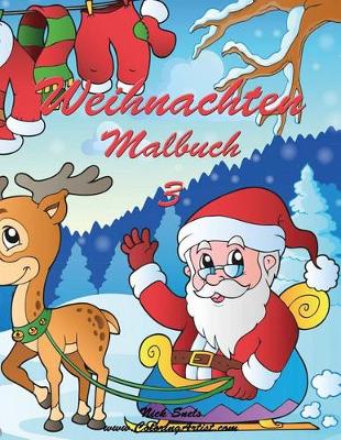 Book cover for Weihnachten Malbuch 3