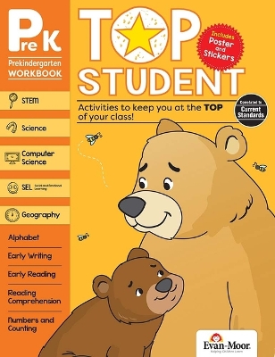 Cover of Top Student, Pre-Kindergarten Workbook