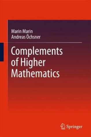 Cover of Complements of Higher Mathematics