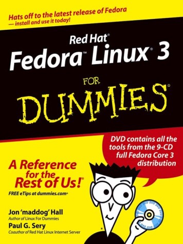 Book cover for Red Hat Fedora Linux 3 For Dummies