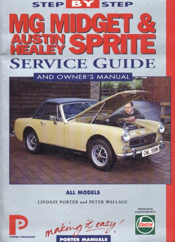 Book cover for MG Midget and Austin-Healey Sprite Service Guide